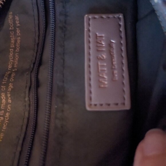 Matt and Nat mauve shoulder bag - Picture 4 of 4